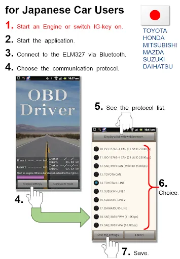 OBD Driver Free (OBD2&ELM327) Screenshots