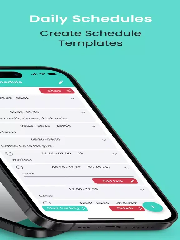 Disrit - Daily Schedules iPad  স্ক্রিনশট