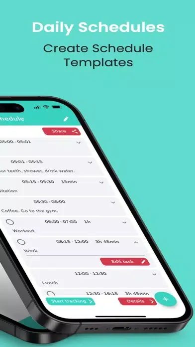 Disrit - Daily Schedules স্ক্রিনশট