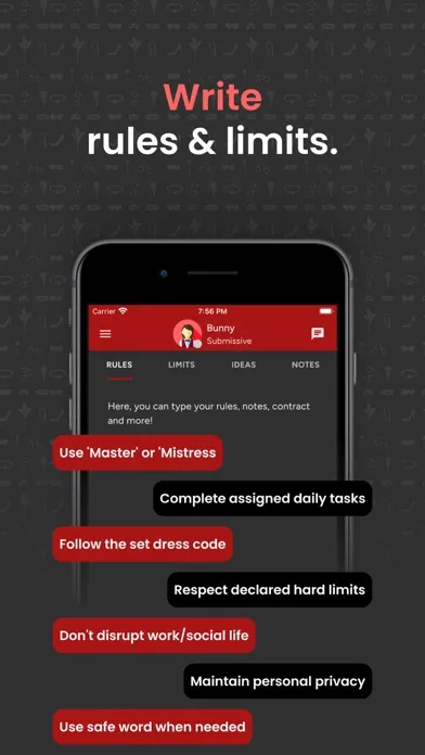 Obedience: BDSM habit tracker Ekran Görüntüleri