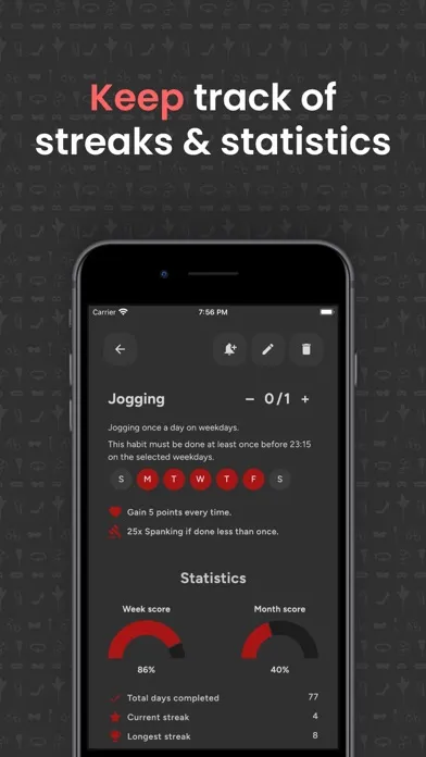 Obedience: BDSM habit tracker Ekran Görüntüleri