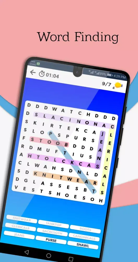 Zrzuty ekranu JR GAMING Word Search For Adult's