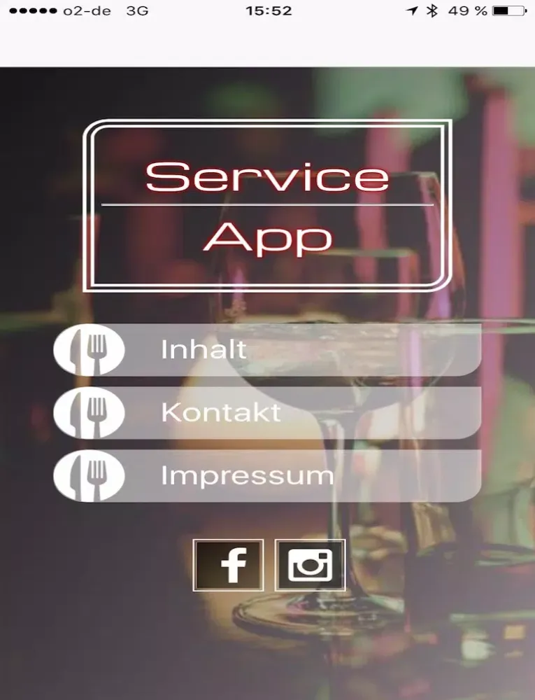 Capturas de tela do Ober4You ServiceApp iPad 