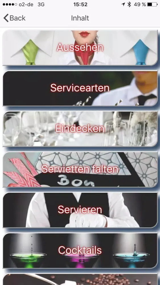 Capturas de tela do Ober4You ServiceApp
