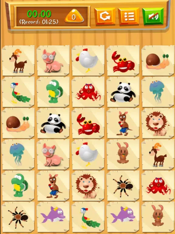 Memory Cartoon - Animals iPad 應用截圖