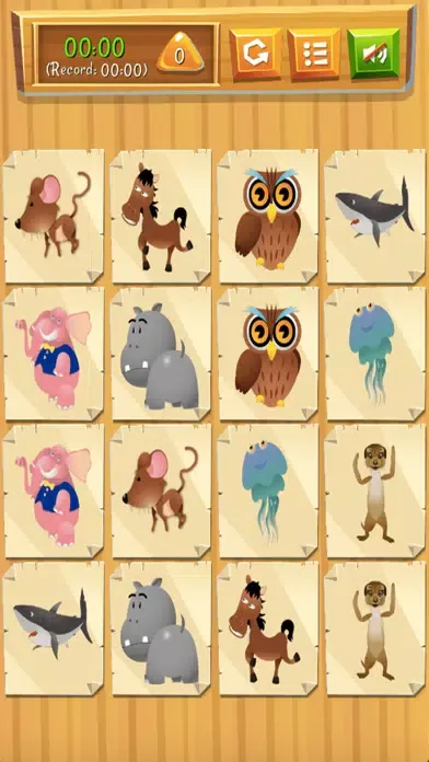 Memory Cartoon - Animals應用截圖