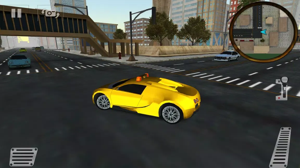 Captures d'écran de Taxi Driving Simulator