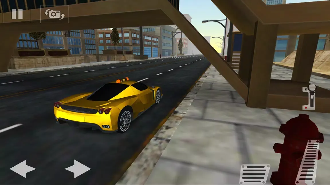 Captures d'écran de Taxi Driving Simulator