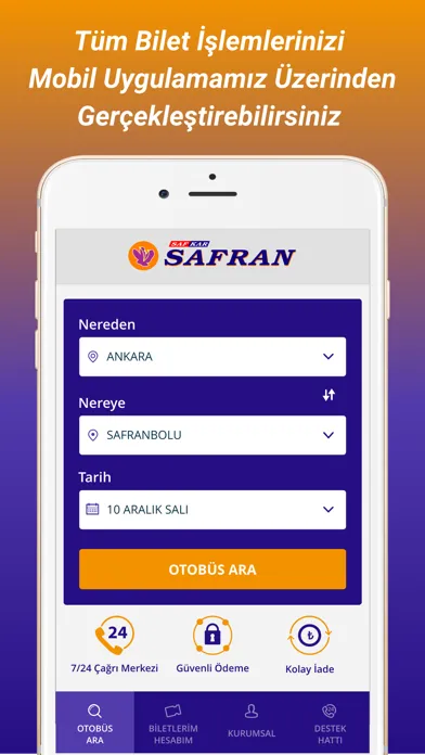 ภาพหน้าจอของ Safran Tur.