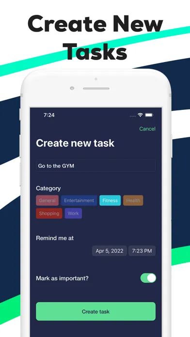 TODO Reminder Daily To Do List應用截圖
