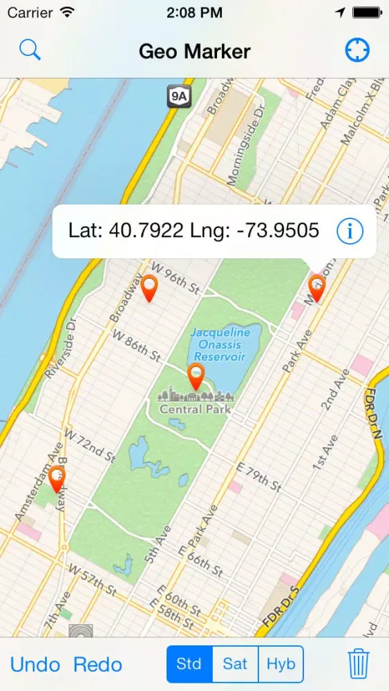 Geo Marker: Find Location Information应用截图