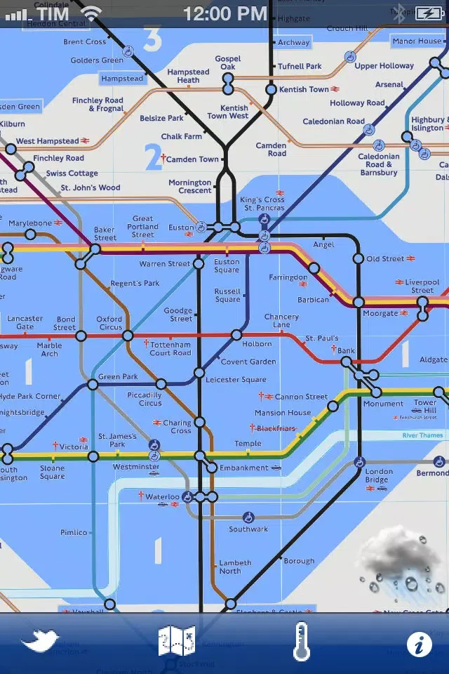 The London Tube 스크린샷