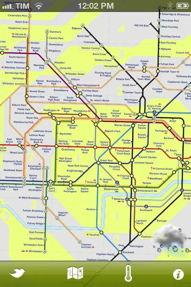 The London Tube 스크린샷