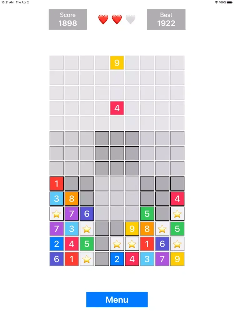 Nine x Nine iPad 應用截圖