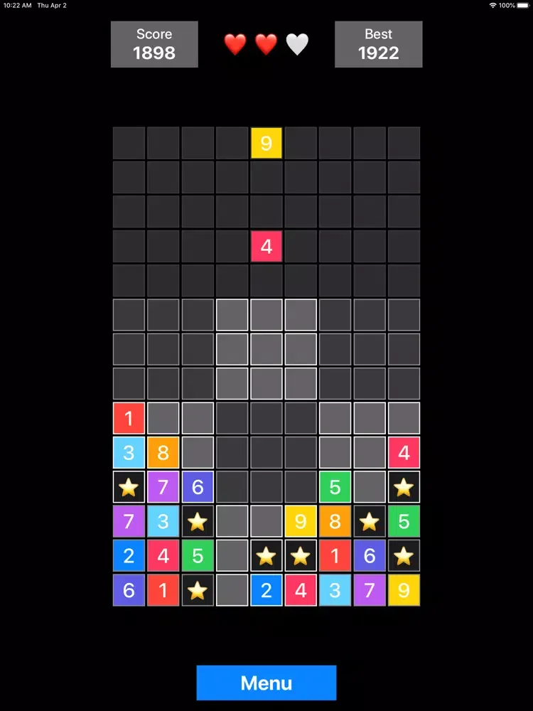 Nine x Nine iPad 應用截圖