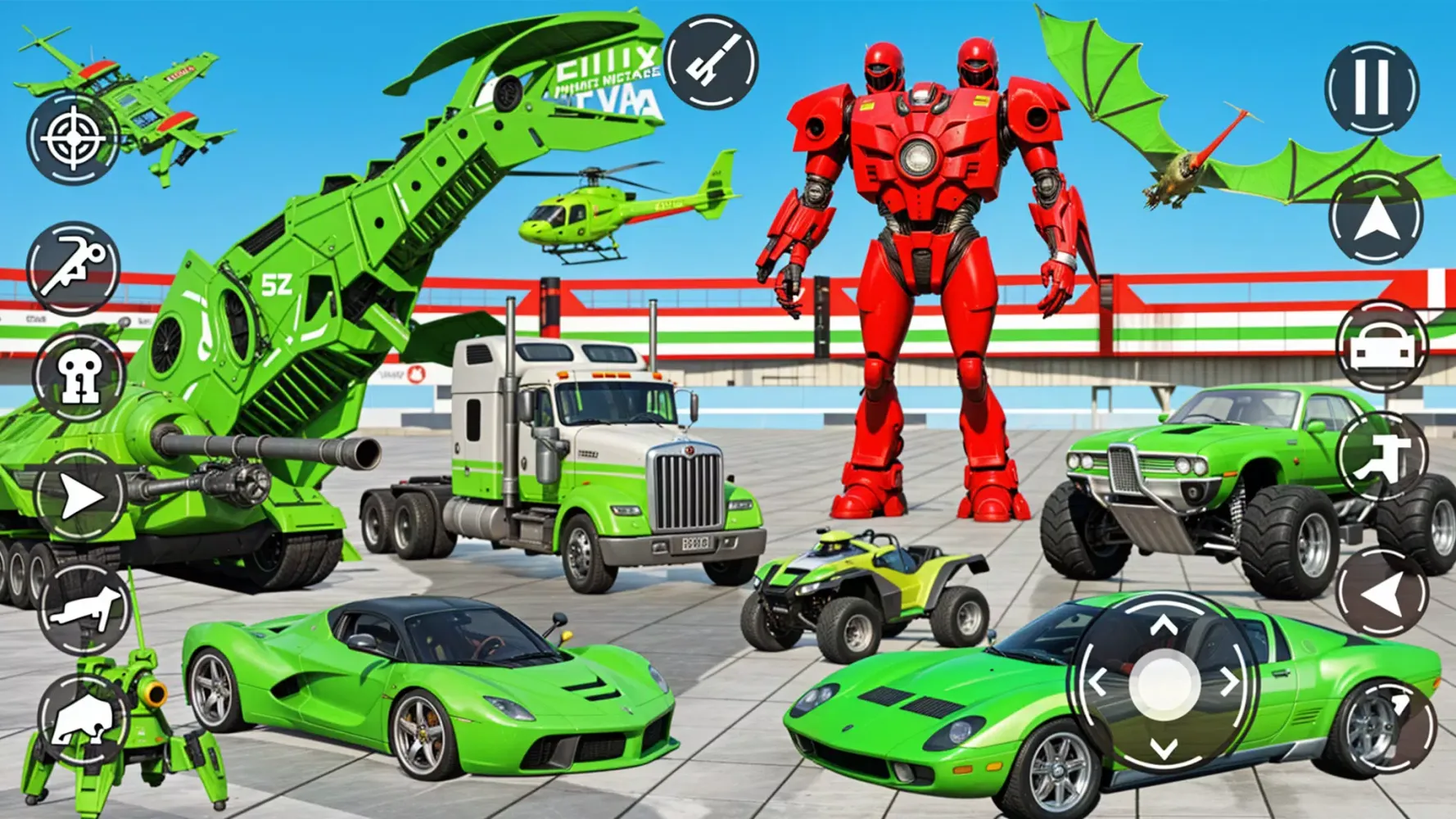 Dino Robot Games - Dino World Screenshots