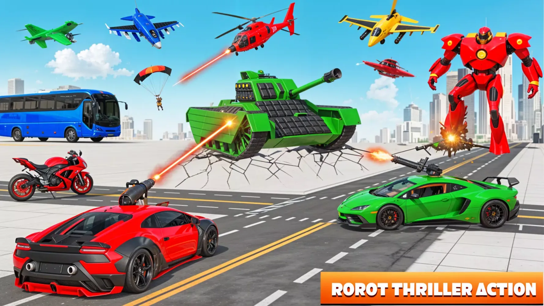 Dino Robot Games - Dino World Screenshots