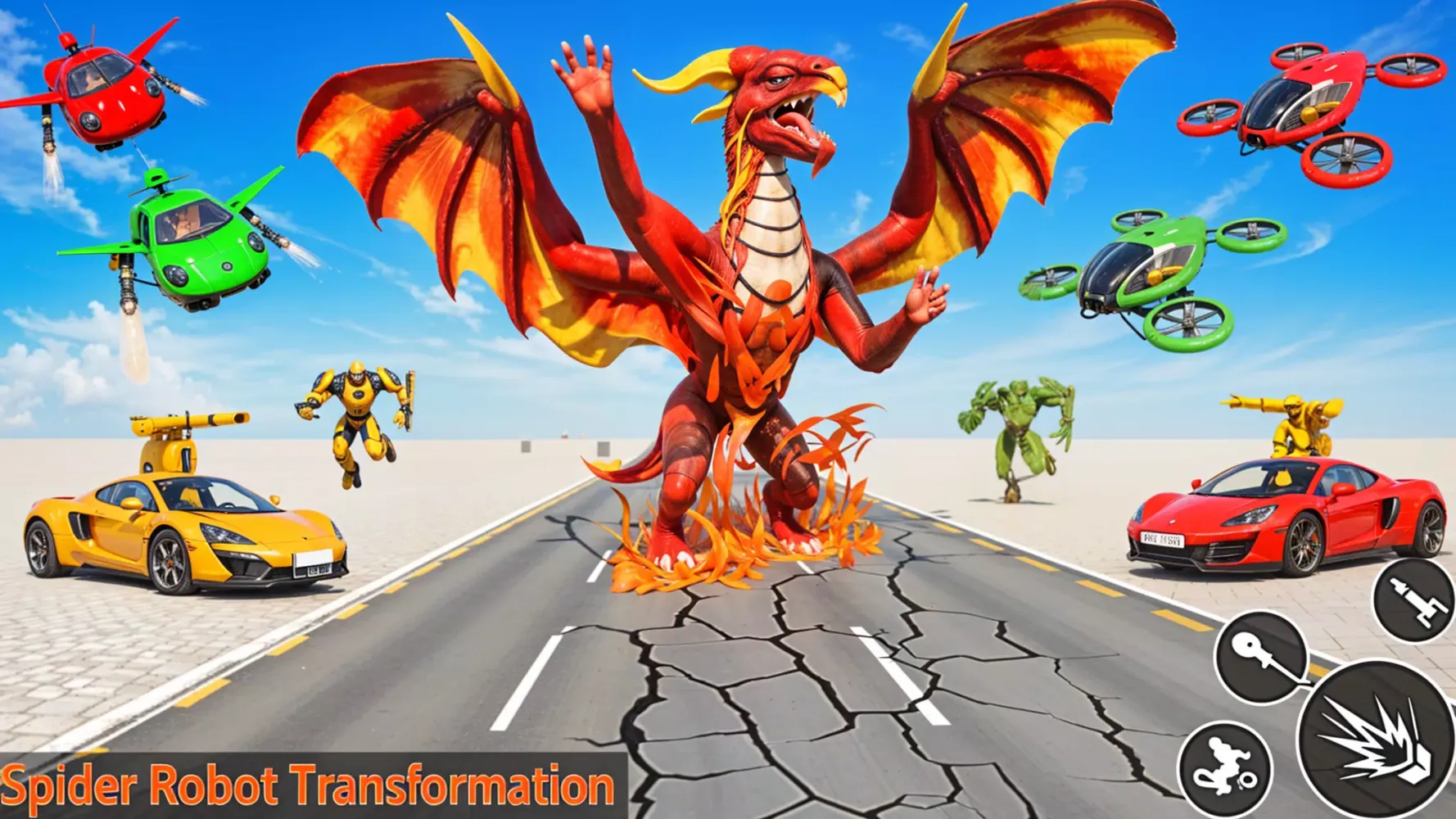Dino Robot Games - Dino World Screenshots