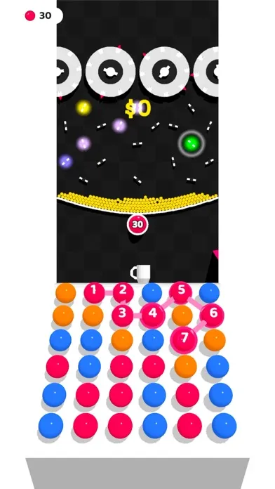 Tangkapan skrin Collect and Crush