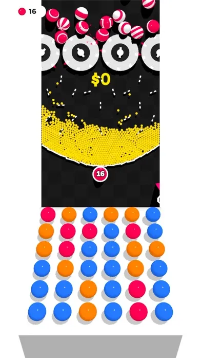 Tangkapan skrin Collect and Crush