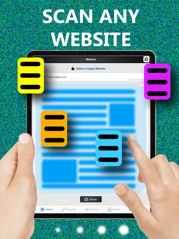 Captures d'écran de SEO Keywords iPad 