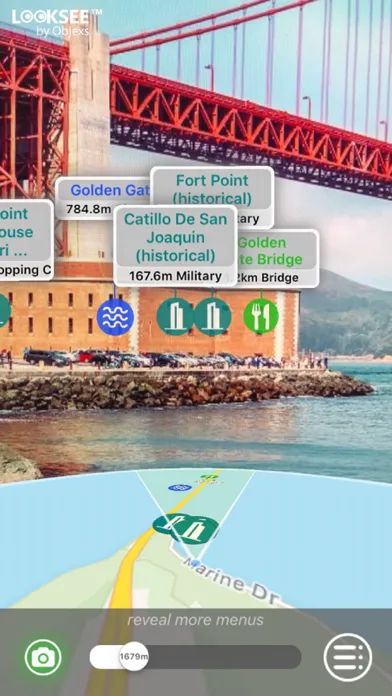 San Francisco Looksee AR Screenshots