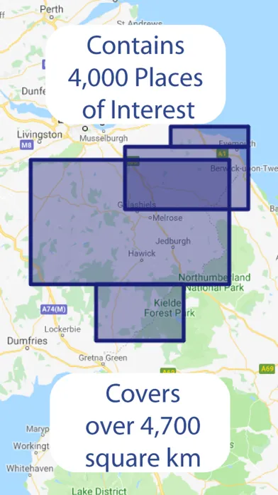 Tangkapan skrin Scottish Borders Looksee AR