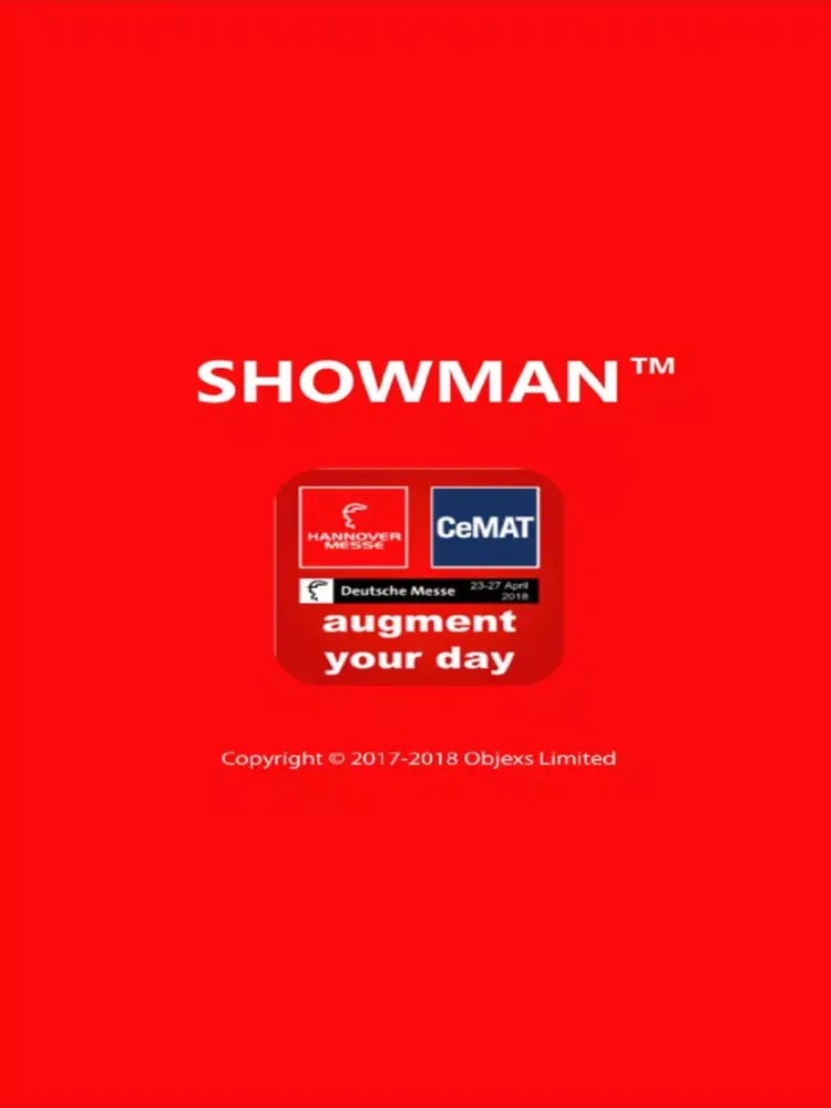 Hannover Messe 2018 Showman AR iPad 應用截圖