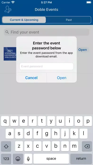 Doble Events Screenshots
