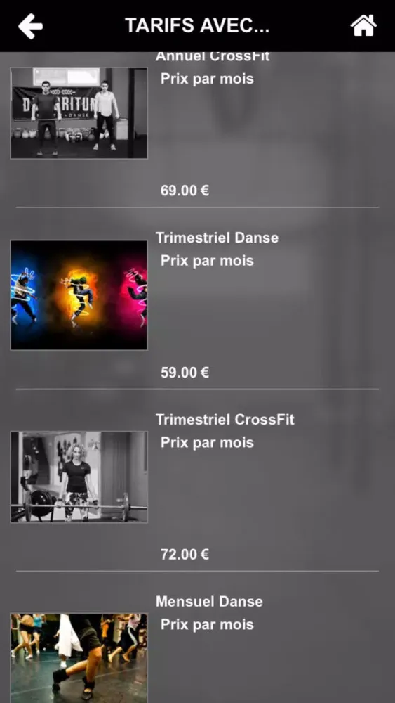 Tangkapan layar Darioritum Crossfit et Danse