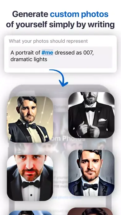 Скриншоты Unselfie: AI Portraits Maker