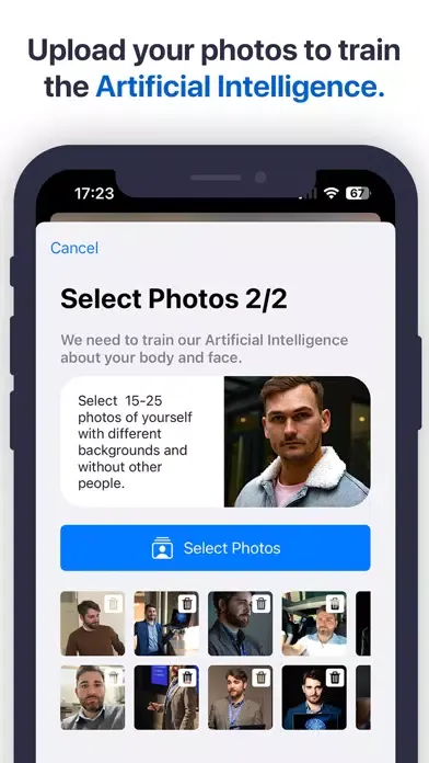 Скриншоты Unselfie: AI Portraits Maker