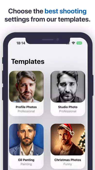 Скриншоты Unselfie: AI Portraits Maker