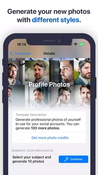 Скриншоты Unselfie: AI Portraits Maker