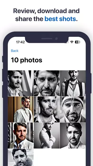 Скриншоты Unselfie: AI Portraits Maker