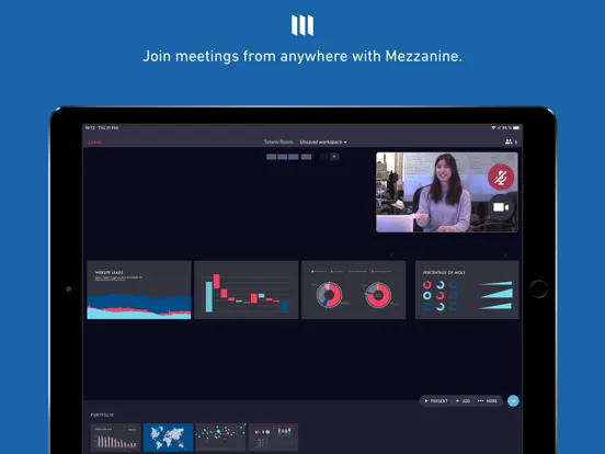 Mezzanine iPad 应用截图
