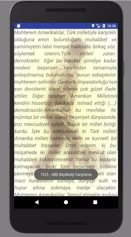 Atatürk'ün Sesinden应用截图