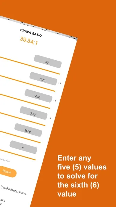 Capturas de tela do 4x4 and Off-Road Calculators