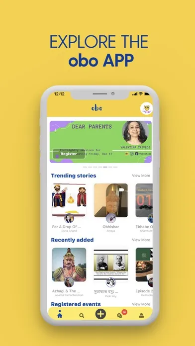 obo–storymobile, Audio stories Screenshots