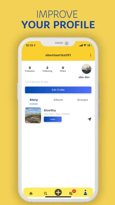 obo–storymobile, Audio stories Screenshots