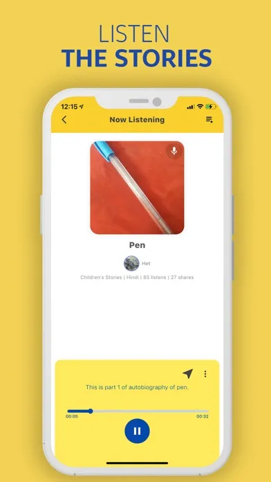 obo–storymobile, Audio stories Screenshots