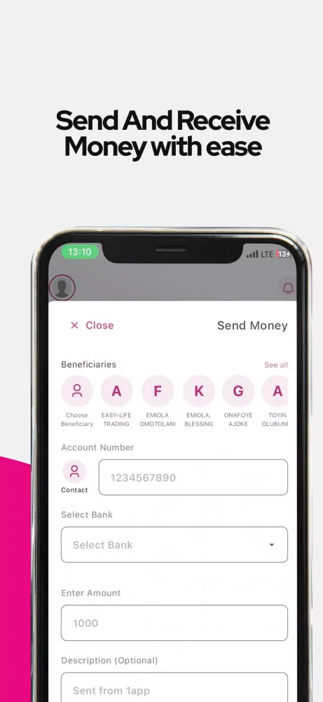 Ảnh chụp màn hình của 1app Lite