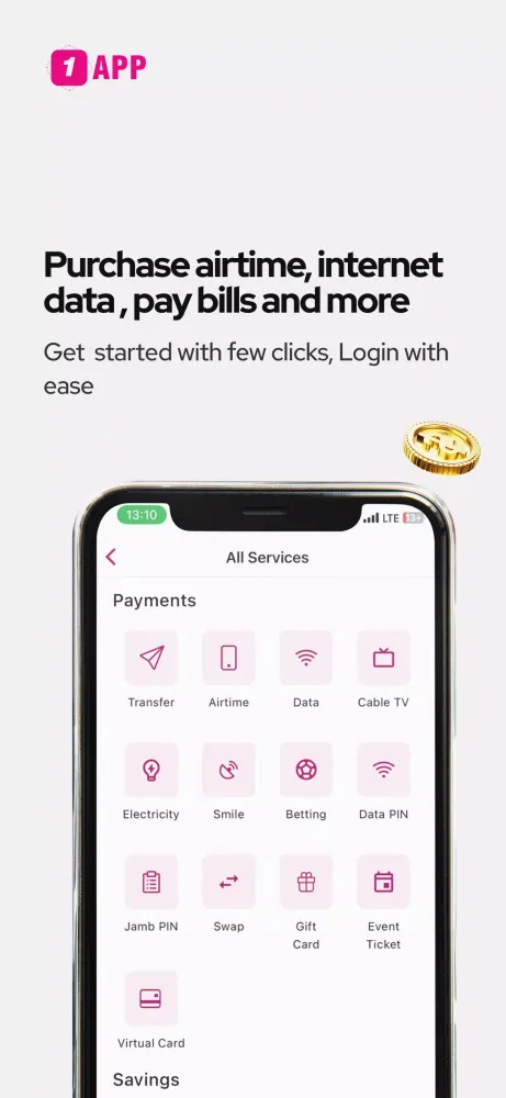 Ảnh chụp màn hình của 1app Lite
