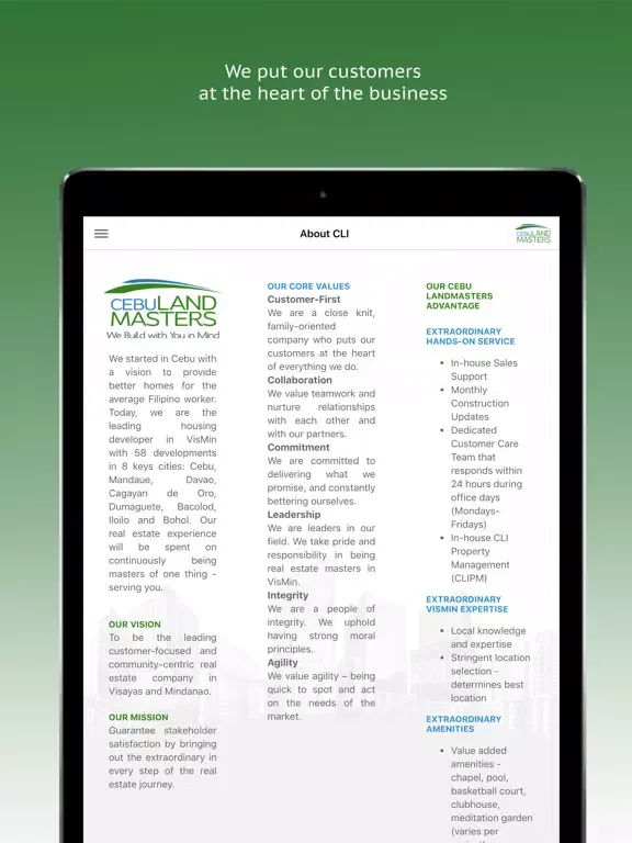 صور CLI Masters Portal iPad 
