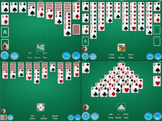 ภาพหน้าจอของ Solitaire Collection. iPad 