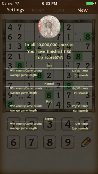 Sudoku.Classic স্ক্রিনশট