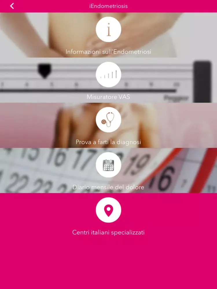 تصاویر iEndometriosis iPad 