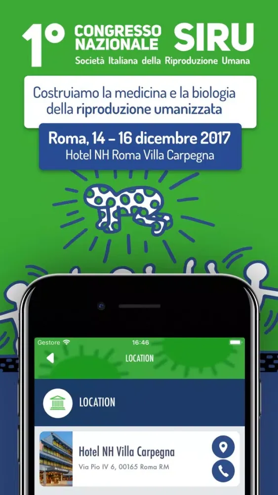 Captures d'écran de 1° Congresso Nazionale SIRU