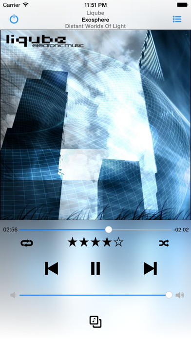 Capturas de pantalla de MonkeyMote Music Remote