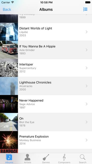 Capturas de pantalla de MonkeyMote Music Remote